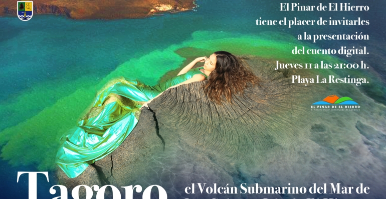 El Pinar diseña una aplicación informativa con un cuento sobre la erupción del volcán Tagoro